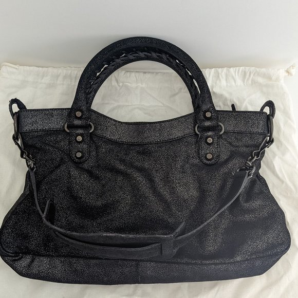 Limited Edition – Shimmery Black Balenciaga/Neiman Marcus 10th Anniversary bag - Picture 7 of 16